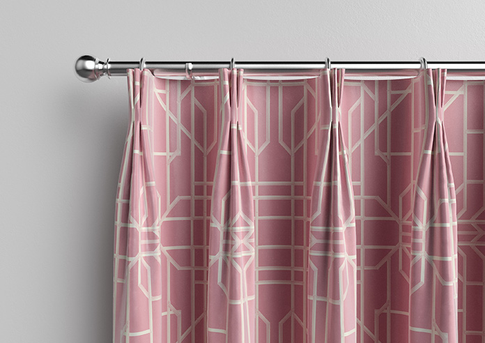 Bamboo Brights, Pink - Made To Measure Curtains - Image 11